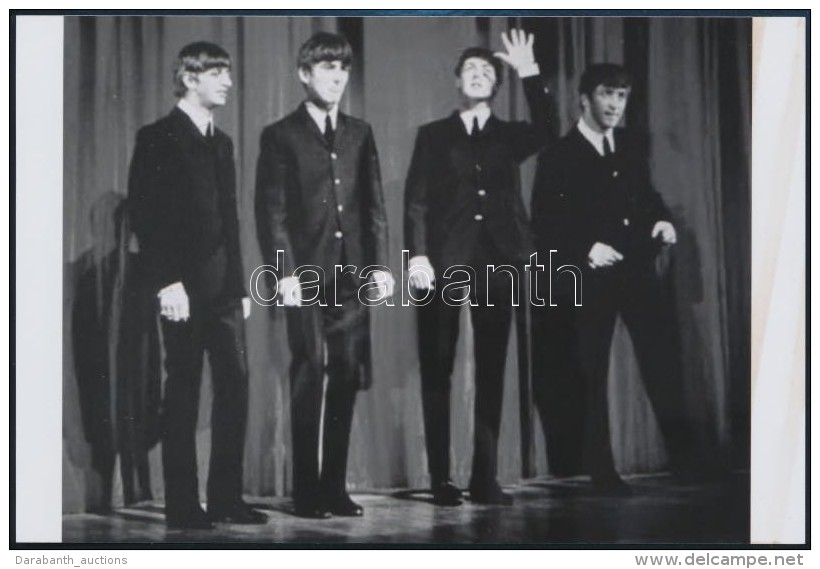 Cca 1964 Beatles Egy&uuml;ttes, Fekete Gy&ouml;rgy (1904-1990) Budapesti F&eacute;nyk&eacute;p&eacute;sz... - Altri & Non Classificati