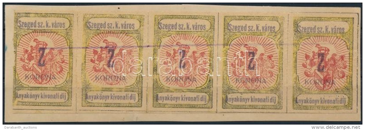 Szeged 1918 Okm&aacute;nykiv&aacute;g&aacute;s (20.000) - Non Classificati