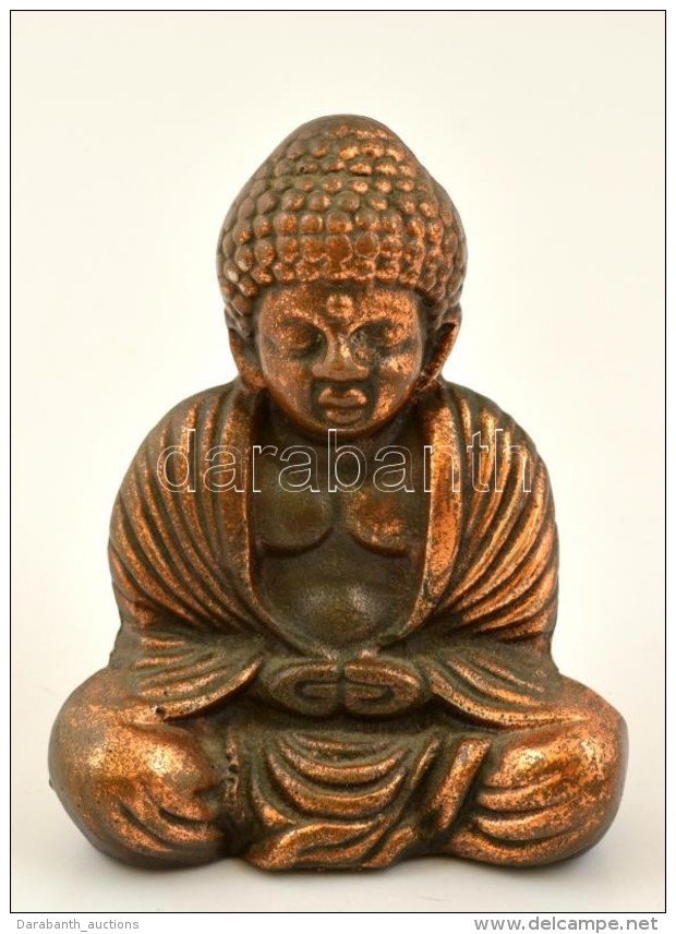 F&eacute;m Buddha Szobor 10x8 Cm - Other & Unclassified