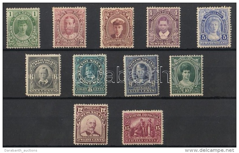 * 1911 Forgalmi B&eacute;lyeg Sor/ Definitive Stamp Set Mi 85-95 - Altri & Non Classificati