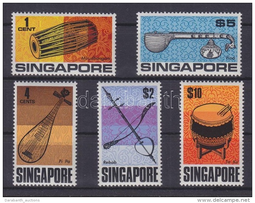 ** 1969 Hangszerek Mi 107-111 - Andere & Zonder Classificatie