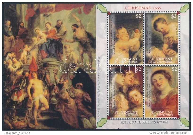 ** 2006 Rubens Festm&eacute;ny Kis&iacute;v Mi 6298-6301 - Andere & Zonder Classificatie