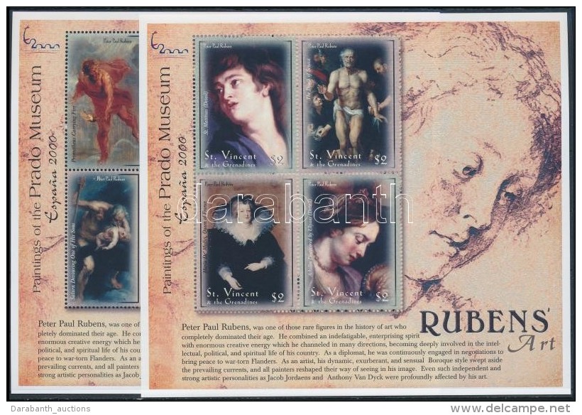 ** 2001 Rubens Festm&eacute;ny Kis&iacute;vsor Mi 5118-5125 - Altri & Non Classificati