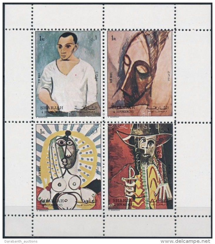 ** 1981 Picasso Kis&iacute;v Mi 1316-1319 - Otros & Sin Clasificación