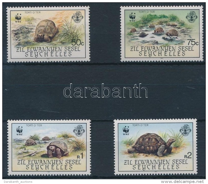 ** 1987 WWF: &Oacute;ri&aacute;steknÅ‘s&ouml;k Sor Mi 137-140 + 4 FDC - Altri & Non Classificati