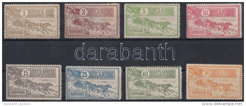 * 1903 Bukaresti Posta Sor Mi 146-153 - Altri & Non Classificati