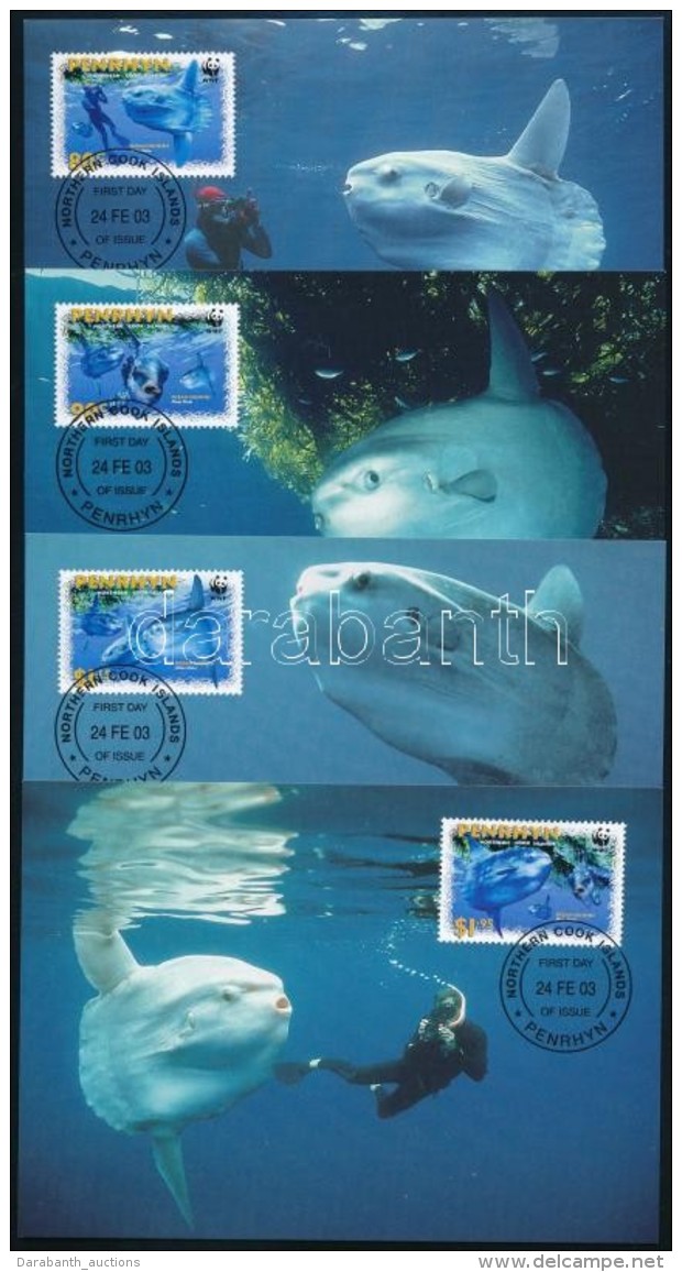 2003 WWF: Naphal Sor 4 Db CM-n Mi 605-608 - Other & Unclassified