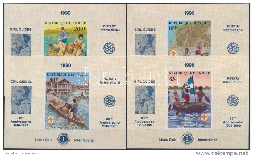 ** 1982 Rotary V&aacute;gott Sor Blokk Form&aacute;ban Mi 796-799 - Andere & Zonder Classificatie