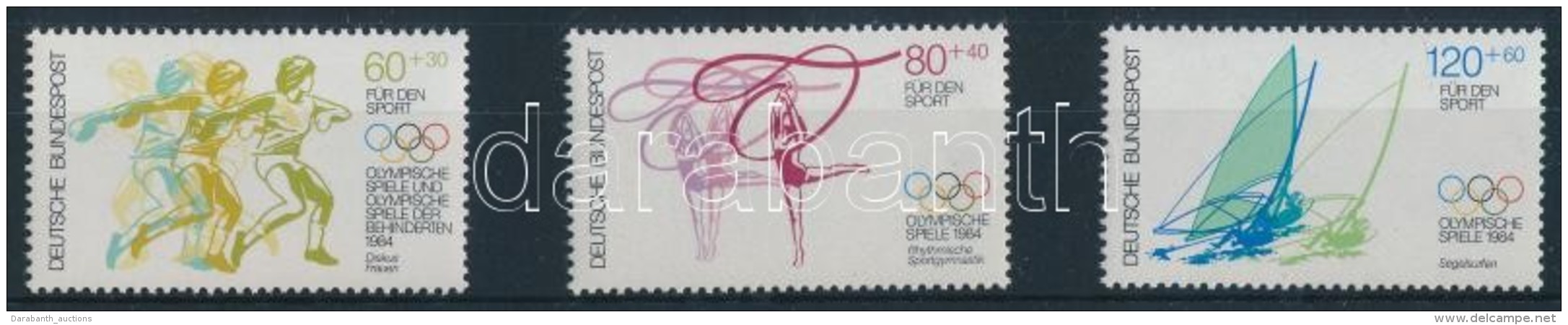 ** 1984 Olimpia, Los Angeles Sor Mi 1206-1208 - Altri & Non Classificati