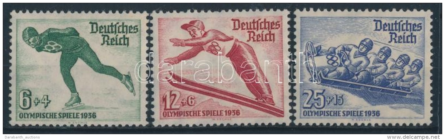 ** 1935 T&eacute;li Olimpia Sor Mi 600-602 (Mi EUR 65,-) - Other & Unclassified