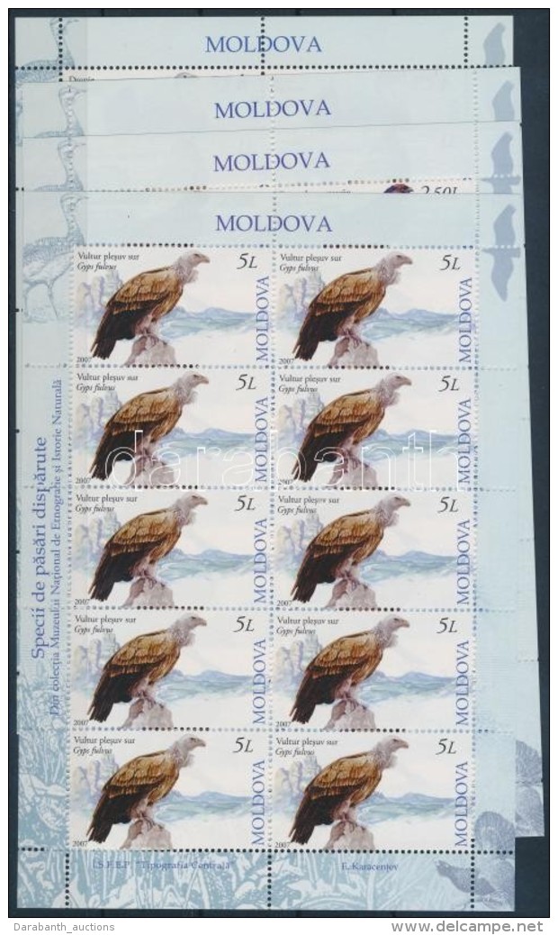 ** 2007 Madarak Kis&iacute;v Sor Mi 590-593 - Other & Unclassified