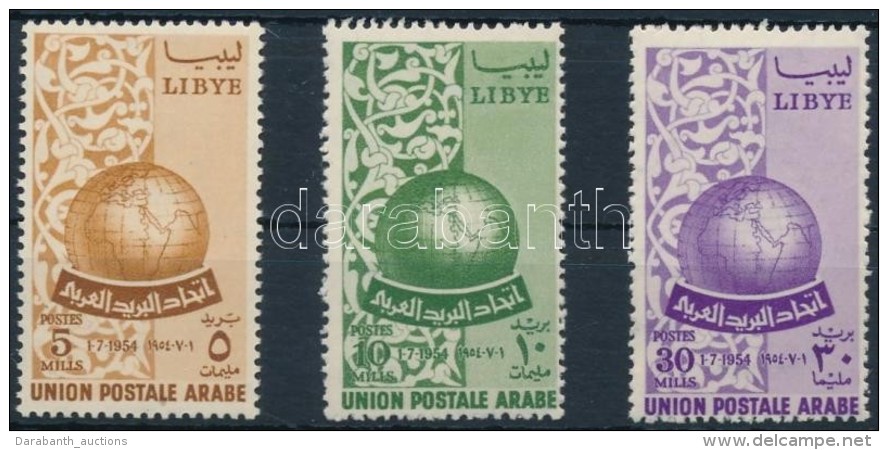 ** 1955 Arab Postauni&oacute; Sor Mi 46-48 - Altri & Non Classificati