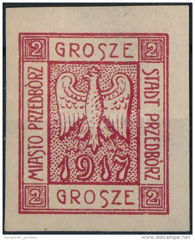 (*) Przedb&oacute;rz 1917 Mi 1 B - Altri & Non Classificati