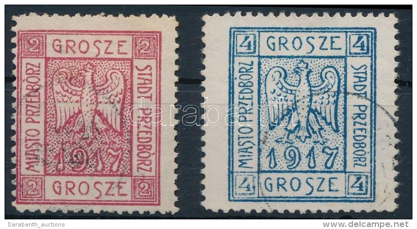 O Przedb&oacute;rz 1917 Mi 1 A, 2 A - Other & Unclassified