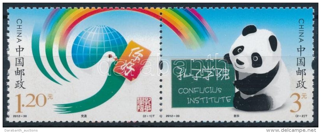 ** 2012 Confucius Int&eacute;zet P&aacute;r  Mi 4422 - 4423 - Altri & Non Classificati