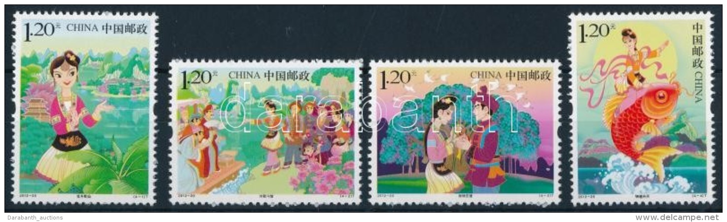 ** 2012 Liu Sanjie K&iacute;nai T&ouml;rt&eacute;net Sor Mi 4383-4386 - Altri & Non Classificati