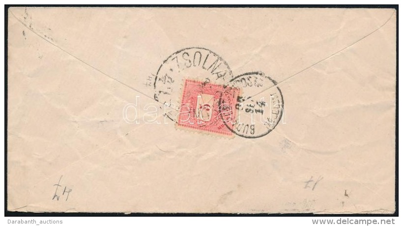 1894 Lev&eacute;l Sz&iacute;nessz&aacute;m&uacute; 5kr B&eacute;rmentes&iacute;t&eacute;ssel 'ZSOLNA - POZSONY'... - Other & Unclassified