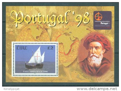 Ireland - 1998 Ships Block MNH__(TH-6277) - Hojas Y Bloques