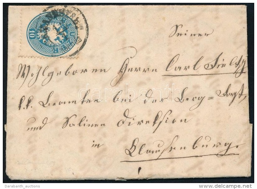 1864 10kr Lev&eacute;len '(HE)RMANNSTADT' - Altri & Non Classificati