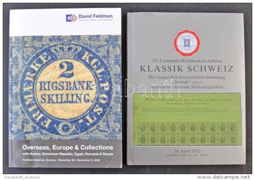 2 Db David Feldman &aacute;rver&eacute;si Katal&oacute;gus 2012 + 2016 - Altri & Non Classificati