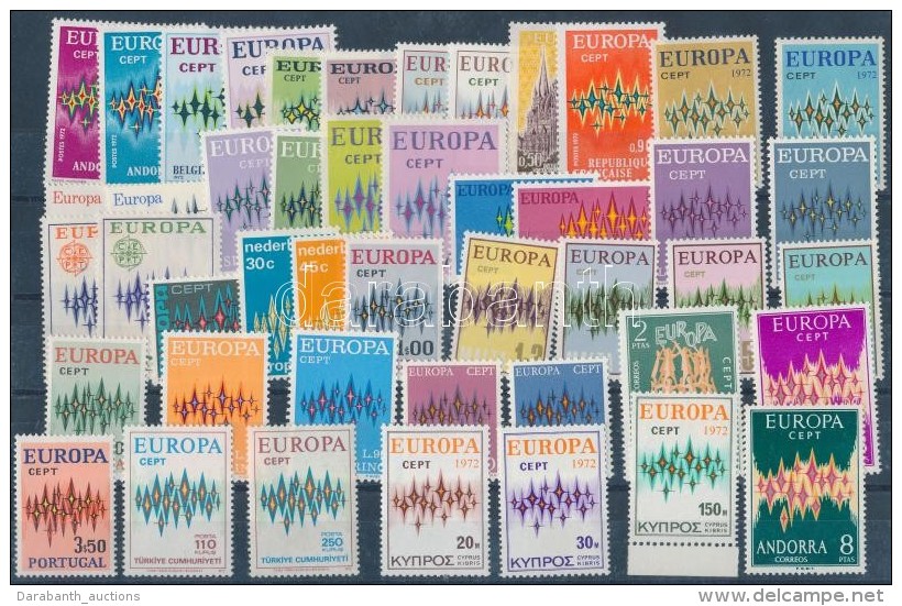 ** 1972 Europa CEPT Teljes &eacute;vfolyam - Altri & Non Classificati