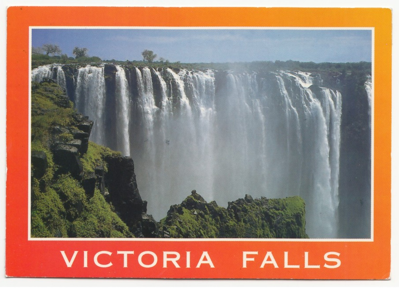 Zimbabwe (Simbabwe) - Victoria Falls - Used 1997 (2) - Zimbabwe