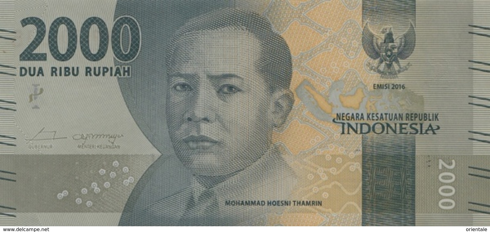 INDONESIA P. 154/155 1000/2000 R 2016 UNC - Indonésie