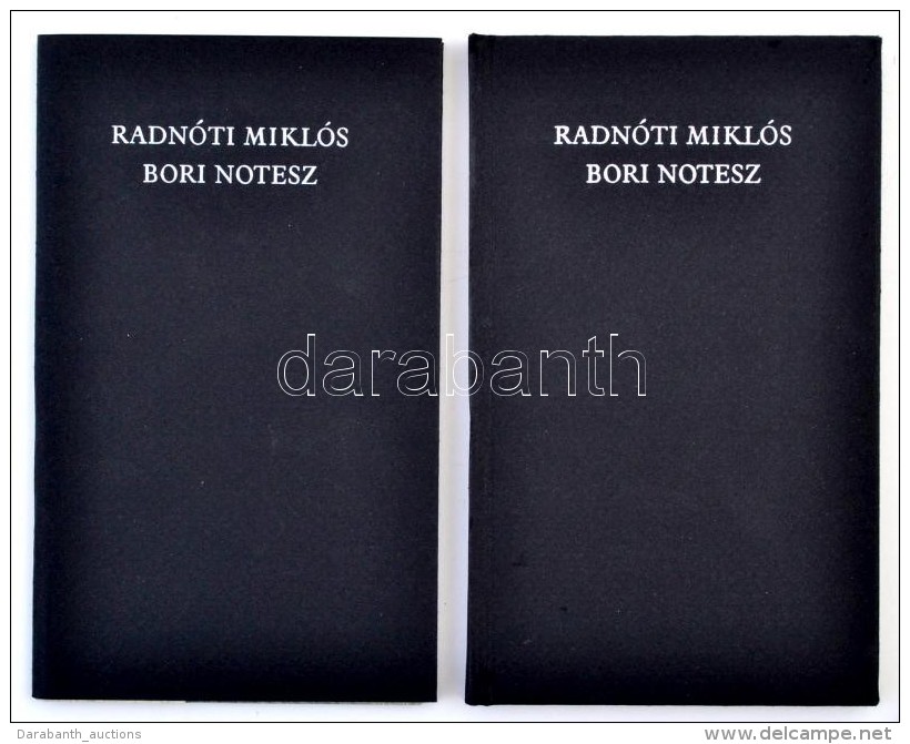 Radn&oacute;ti Mikl&oacute;s: Bori Notesz. Bp.,1985, Helikon-Sz&eacute;pirodalmi K&ouml;nyvkiad&oacute;,... - Non Classificati