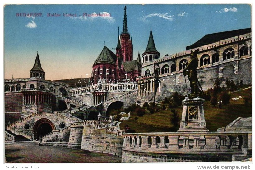 ** * Budapest I. V&aacute;rr&eacute;szletek - 3 Db R&eacute;gi K&eacute;peslap / 3 Pre-1945 Postcards - Non Classificati