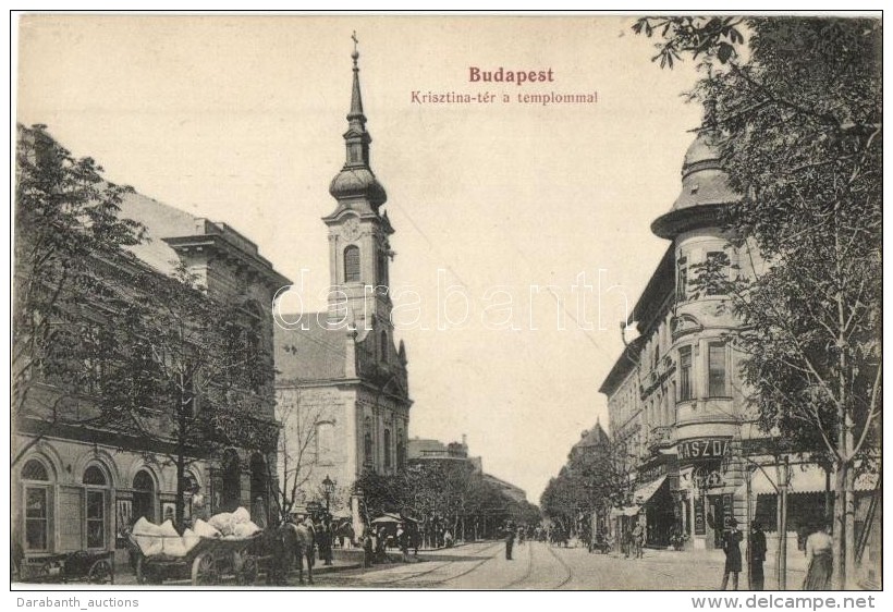** T2 Budapest I. Krisztina T&eacute;r, Cukr&aacute;szda, Templom - Non Classificati