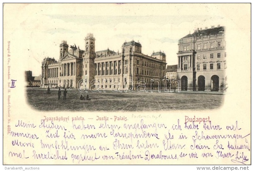 T2 1898 Budapest V. Igazs&aacute;g&uuml;gyi Palota - Non Classificati