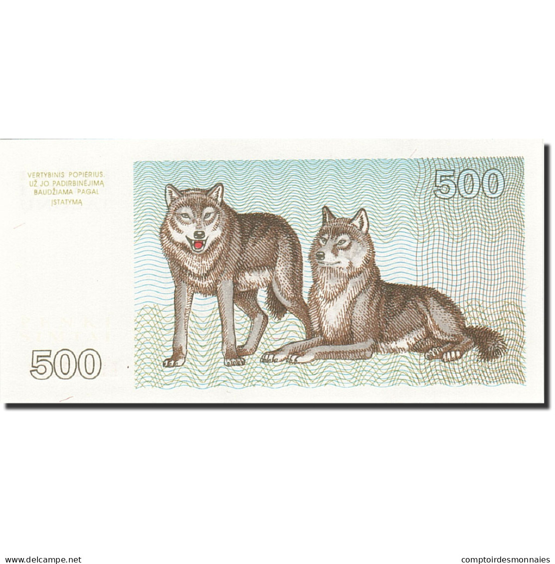 Billet, Lithuania, 500 Talonu, 1993, 1993, KM:46, NEUF - Litouwen
