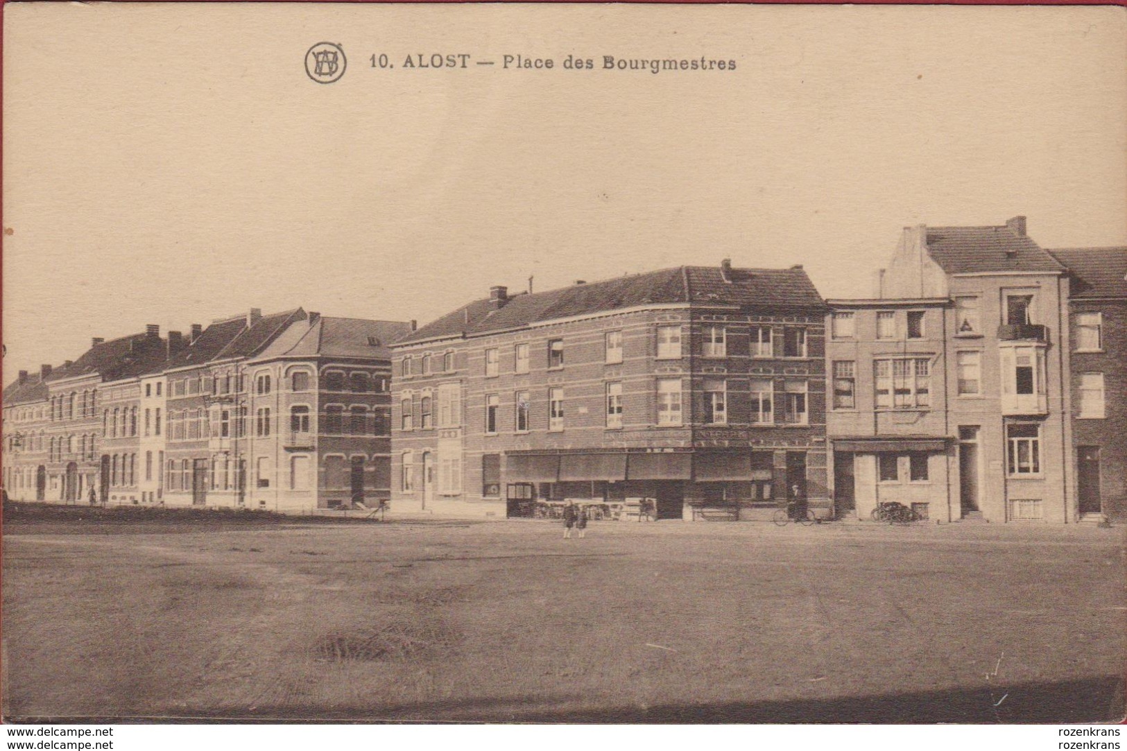 Aalst Alost Burgemeesterplaats - Place Des Bourgmestres Oude Postkaart Nels - Aalst