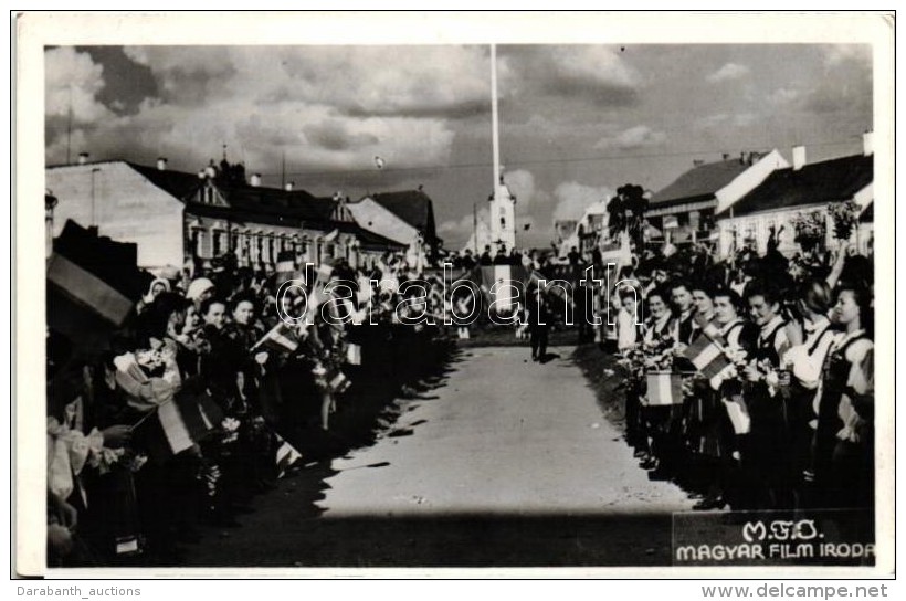 ** T2/T3 1940 Gyergy&oacute;szentmikl&oacute;s, Gheorgheni; Bevonul&aacute;s / Entry Of The Hungarian Troops (EK) - Non Classificati