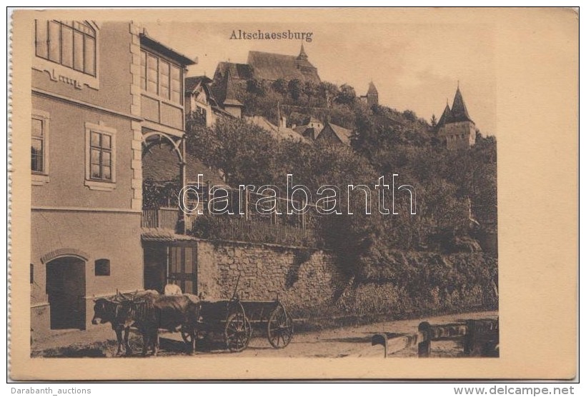 T2 Segesv&aacute;r, Sch&auml;ssburg; &Oacute;v&aacute;ros, Kiadja Fritz Teutsch / Altsch&auml;ssburg / Old Town,... - Sin Clasificación