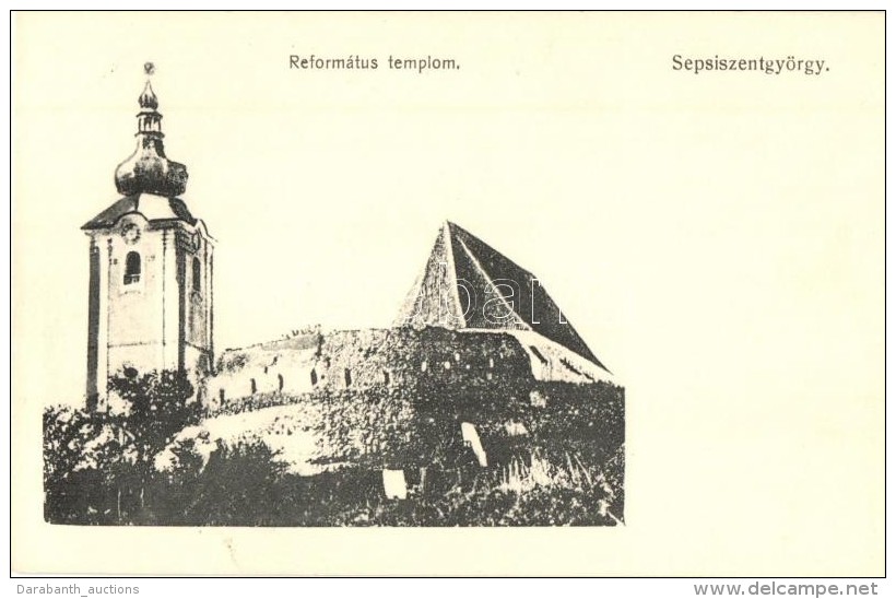 ** T1 Sepsiszentgy&ouml;rgy, Sfantu Gheorghe; Reform&aacute;tus Templom / Calvinist Church - Non Classificati