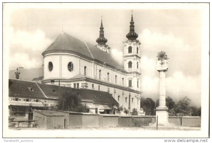 ** T2/T3 Sasv&aacute;r, Sast&iacute;n, M&aacute;ria Sasv&aacute;r, Maria-Schlossberg; Templom, Szobor / Church,... - Non Classificati