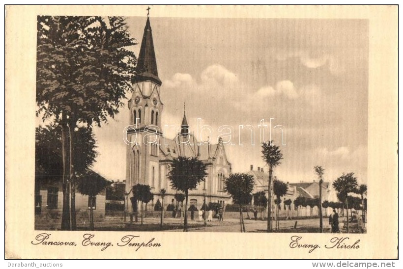 * T2 Pancsova, Pancevo; Evang. Kirche / Evang&eacute;likus Templom, N&aacute;dor Gyula Kiad&aacute;sa / Church - Non Classés