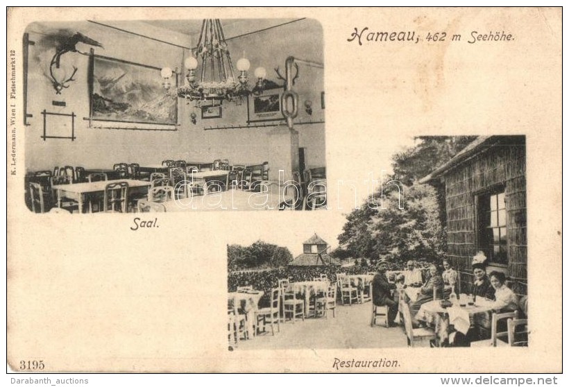 T2/T3 Vienna, Wien XVII. Hameau, Restauration, Saal / Restaurant, Hall, Interior (EK) - Non Classificati