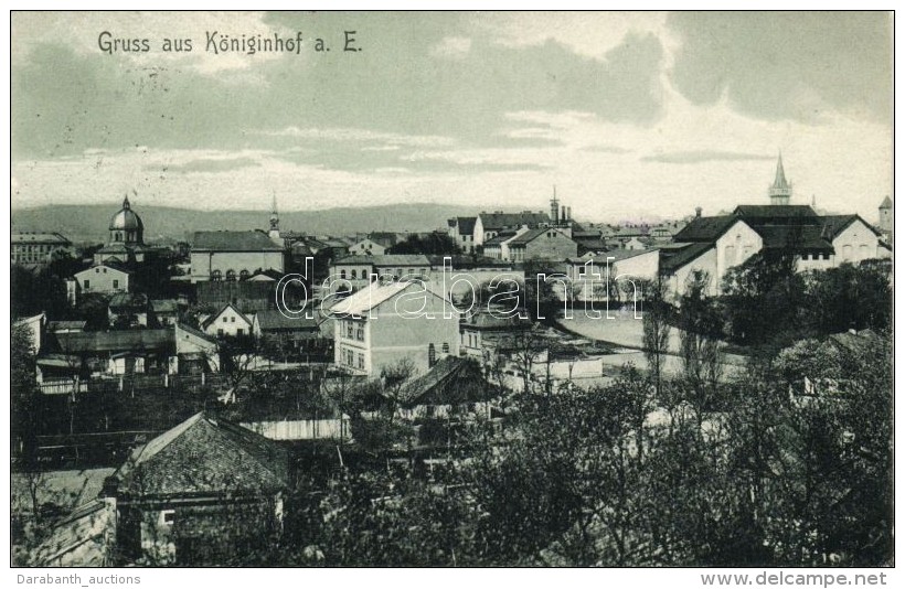 T1/T2 Dvur Kralove Nad Labem K&ouml;niginhof With Synagogue - Non Classificati