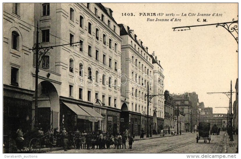 ** T2 Paris, La Cit&eacute; Jeanne D'Arc, Rue Jeanne D'Arc, Enfants / Street, Children - Non Classificati