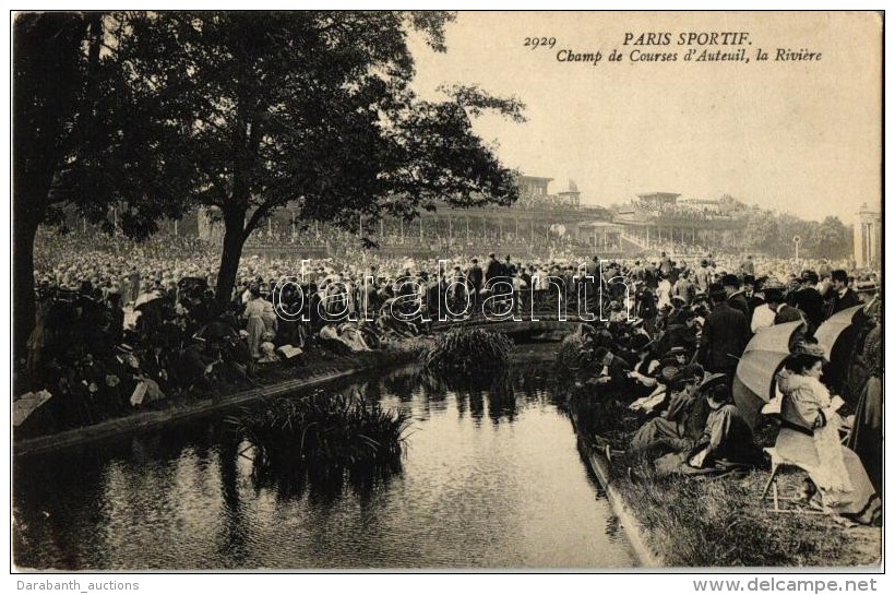 T2/T3 Paris, Champ De Courses D'Auteuil, La Rivi&eacute;re / Auteuil Hippodrome, Mass Of Spectators (EK) - Non Classificati