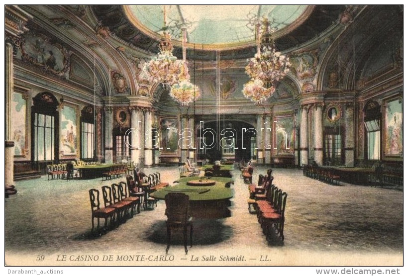 T2/T3 Monte Carlo, Casino, La Salle Schmidt / Casino Interior (fl) - Non Classificati