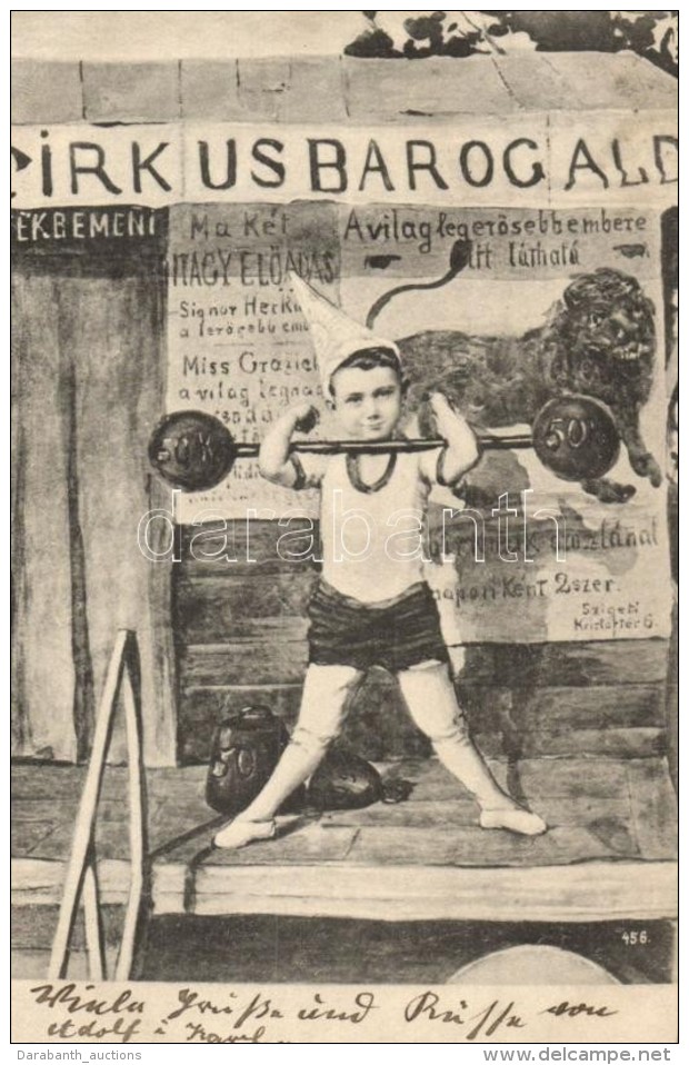 T2 Circus Barogald, Weight-lifter Boy - Unclassified