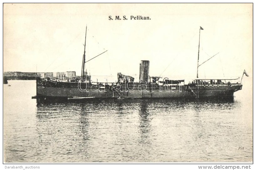 ** T1/T2 SMS Pelikan, Minenschiff / K.u.K. Kriegsmarine / Kaiserliche Marine, Minelayer. G. Fano - Sin Clasificación