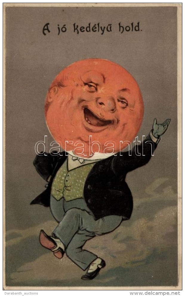 T2/T3 A J&oacute; Ked&eacute;lyÅ± Hold / Jovial Moon, Emb. Litho - Non Classificati