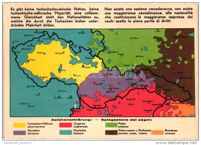 ** T2/T3 Nincs Csehszlov&aacute;k Nemzet, Nincs Csehszlov&aacute;k T&ouml;bbs&eacute;g, Teljes... - Non Classificati