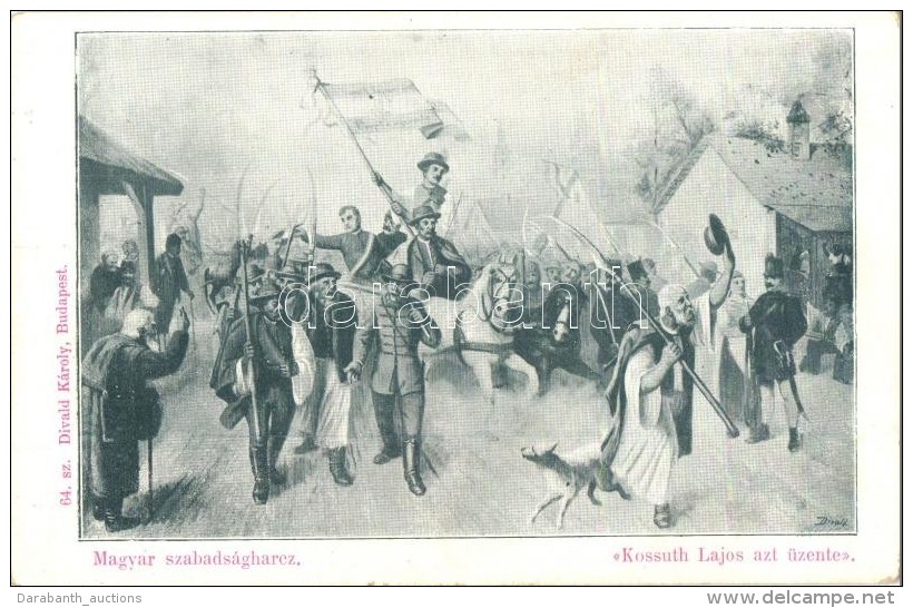 ** T2 Magyar Szabads&aacute;gharc, Kossuth Lajos Azt &uuml;zente; Divald K&aacute;roly 64. / Hungarian Revolution... - Ohne Zuordnung