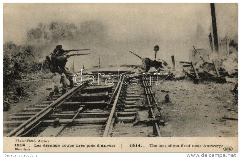 * T2/T3 1914 Les Derniers Coups Tires Pres D'Anvers / The Last Shots Fired Near Antwerp (EK) - Sin Clasificación