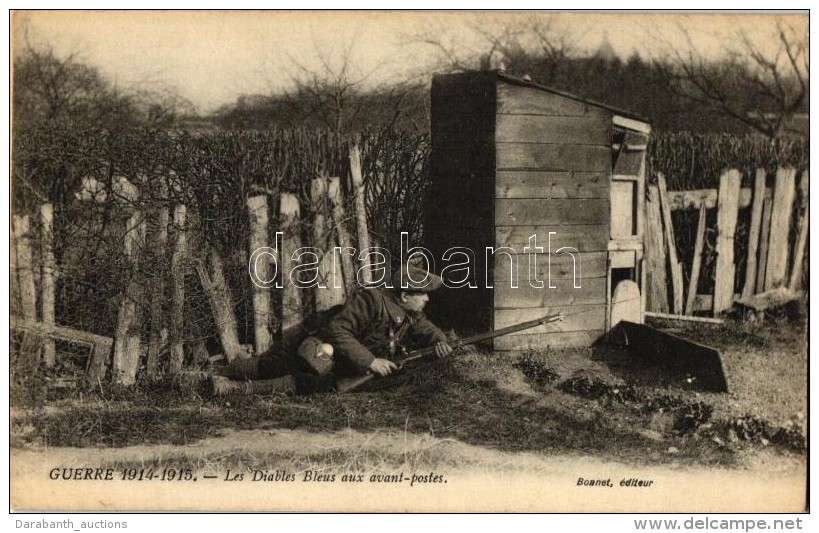 ** T2 Guerre 1914-1915, Les Diables Bleus Aux Avant-postes / Alpine Hunters, The Blue Devils - Non Classificati